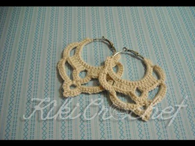 Πλεκτα Vintage Σκουλαρικια με Βελονακι. Crochet Vintage Earrings Tutorial