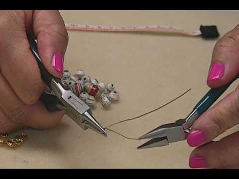 Connecting Paper Beads With Basic Wire Loop
