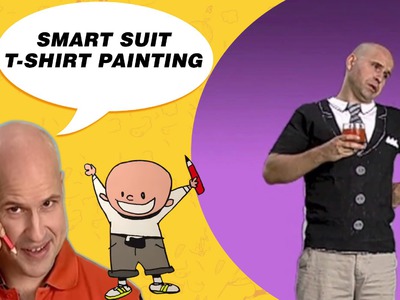 Crafts Ideas for Kids - Smart Suit T-Shirt Painting | DIY on BoxYourSelf