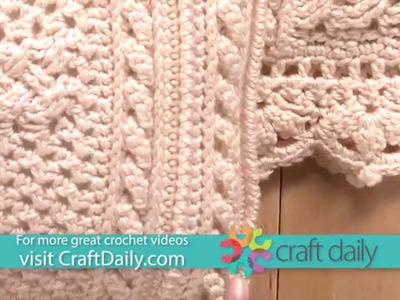 Crochet an Afghan & Pillow with a Celtic Cross Design