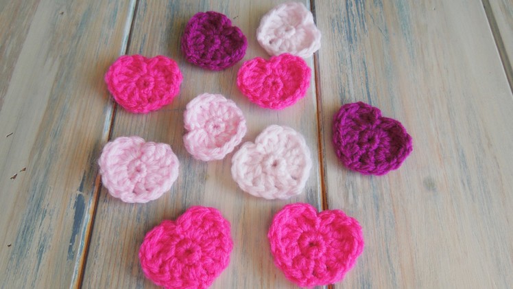 (crochet) How To - Crochet a Simple Heart v2 - no magic circle!