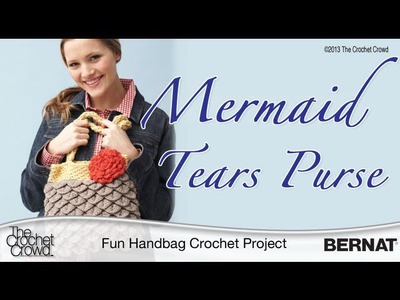 Crochet Mermaid Tears Purse - Part 3