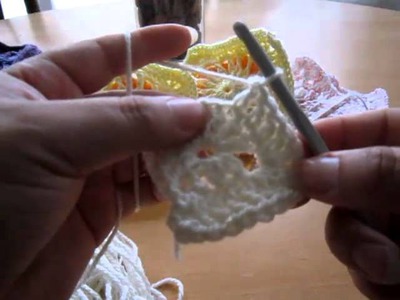 Cuadrado a Crochet - Solido