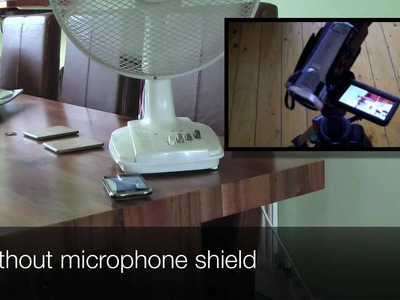 DIY Camcorder Microphone Wind Shield