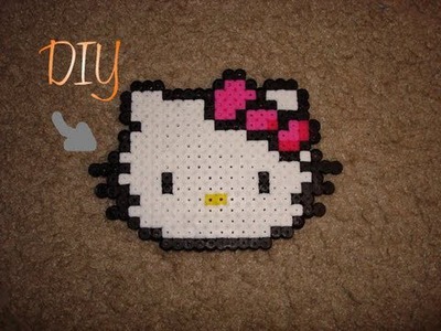 DIY: Perler Bead Hello Kitty |SweetCharmStop