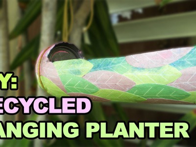 DIY: Recycled Hanging Planter (made out of a soda can)