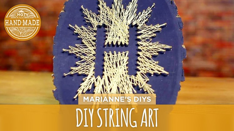 DIY String Art - HGTV Handmade