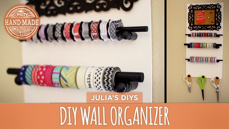 DIY Wall Organizer - HGTV Handmade