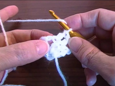 Double Crochet Mitered Square