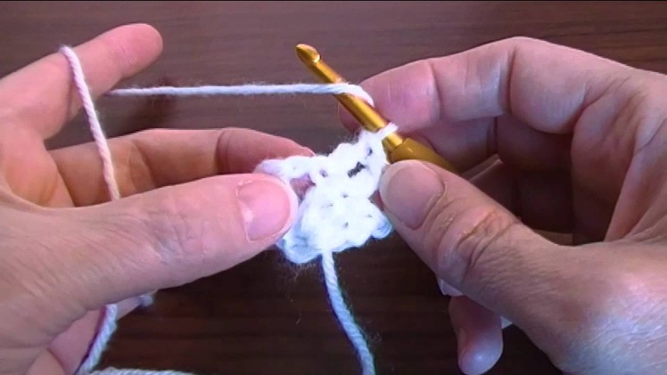 Double Crochet Mitered Square