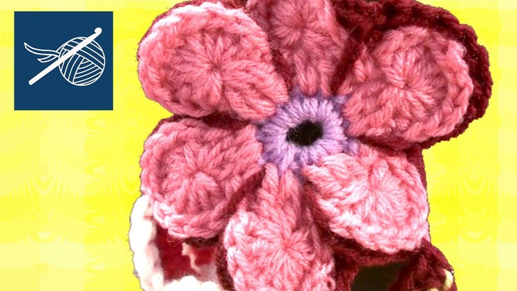 ECLIPTIC CROCHET FLOWER Left Hand Crochet Geek