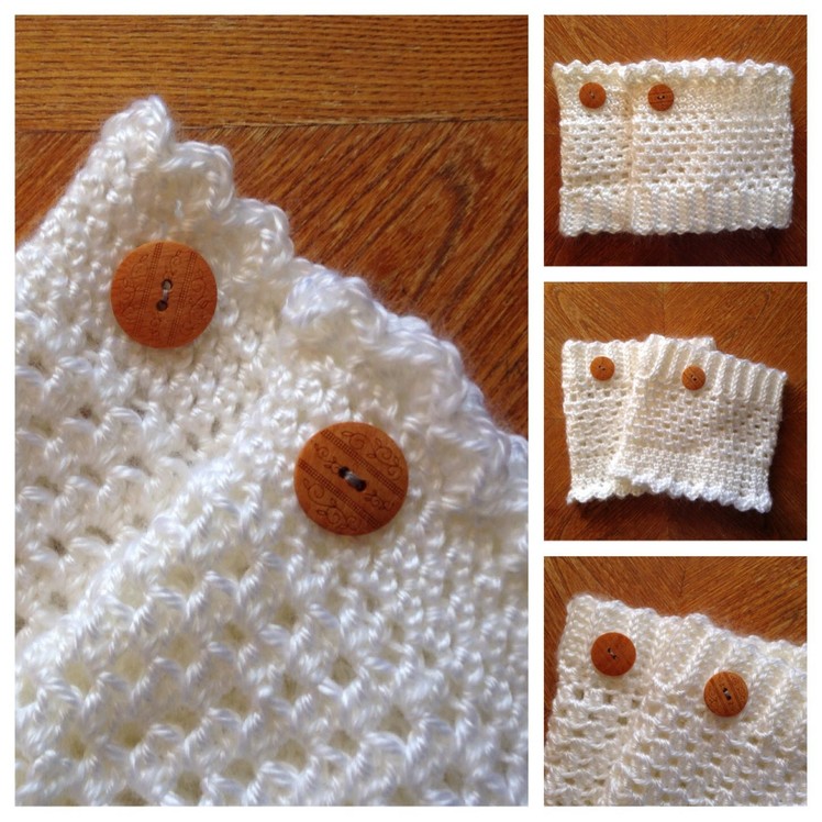 FREE Crochet Reversible Boot Cuff Pattern Part 3 of 3