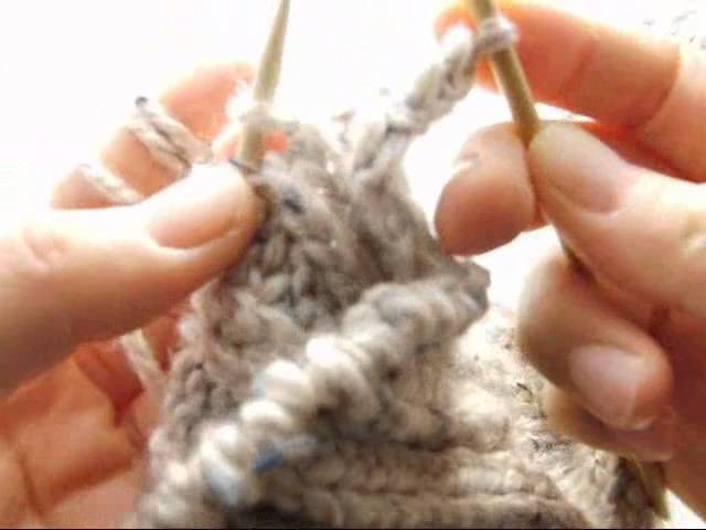 How to bind off rib knit