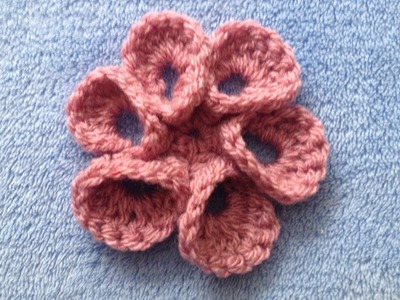 How to Crochet a Flower Pattern #9 by ThePatterfamily