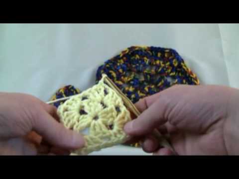 How To Crochet Octagon Granny Afghan - RH 3 0f 3