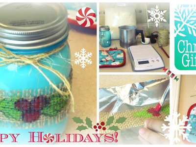 HOW TO: Easy DIY Candle Making For a Christmas Gift | Step By Step Tutorial