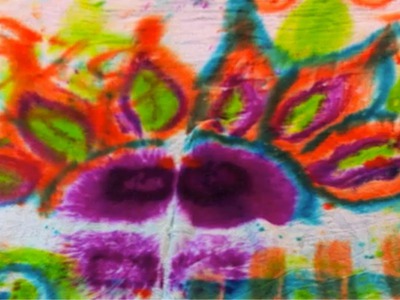 HOW TO: Ice Cube Tie Dye, DIY Ice Painting