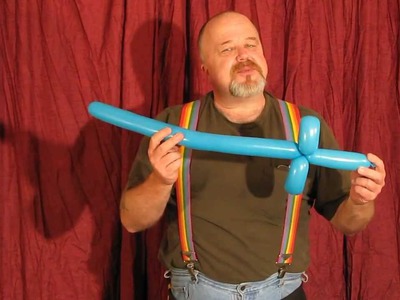 How to Make A Balloon Sword Simple Pirate