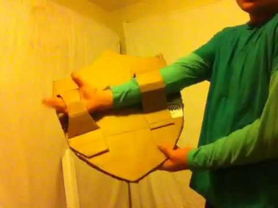 How to make a cardboard sword and Shield from legend of zelda.