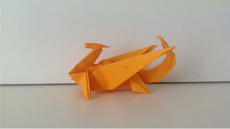 How to Make an Easy Origami Dragon
