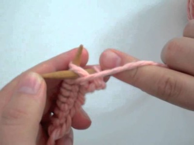 Learn to Knit - the Purl Stitch