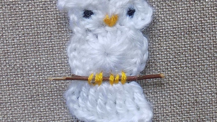 Make a Cheerful Crocheted Owl Applique - DIY Crafts - Guidecentral