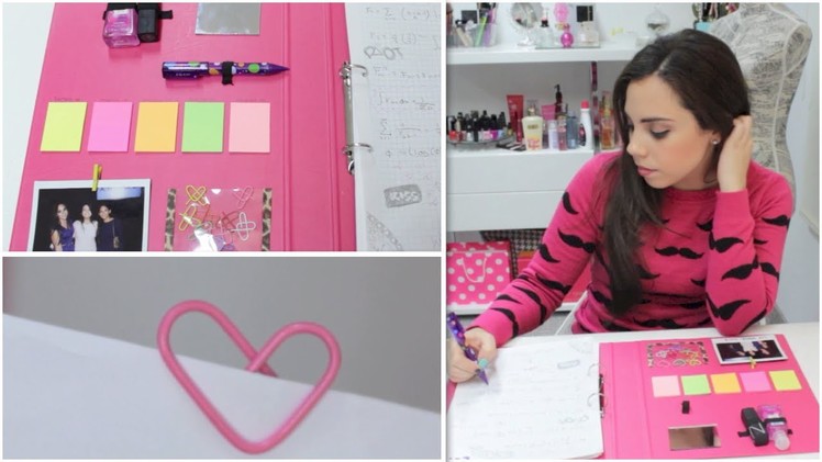 Organiza y decora tu carpeta - DIY
