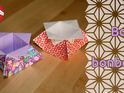 Origami - Boîte à bonbons de Katrin Shumakov [Senbazuru]