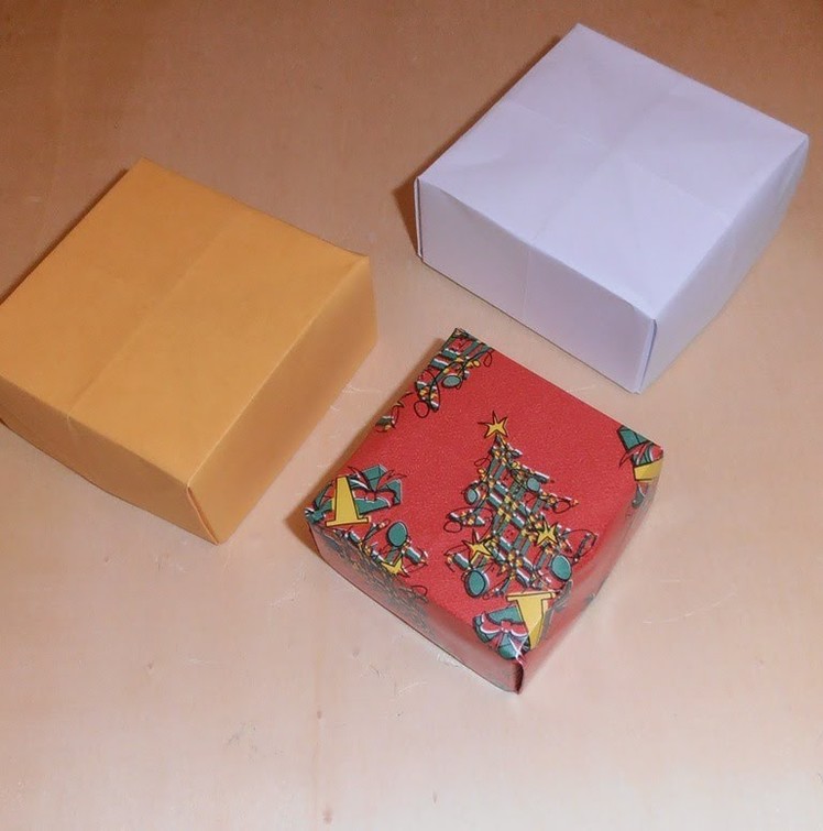 #Origami - Cajitas de papel