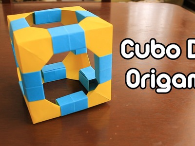 Origami Cube. Cubo De Origami TUTORIAL!