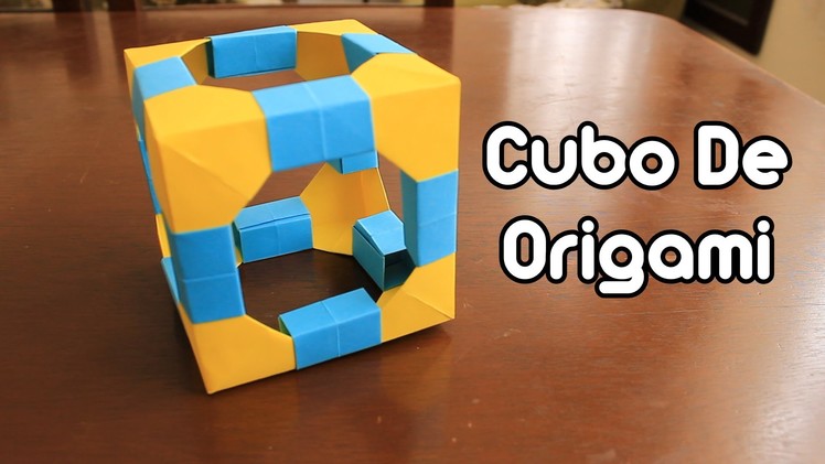 Origami Cube. Cubo De Origami TUTORIAL!