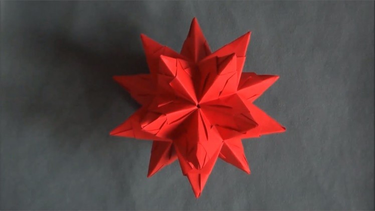 Origami : Etoiles de Noël