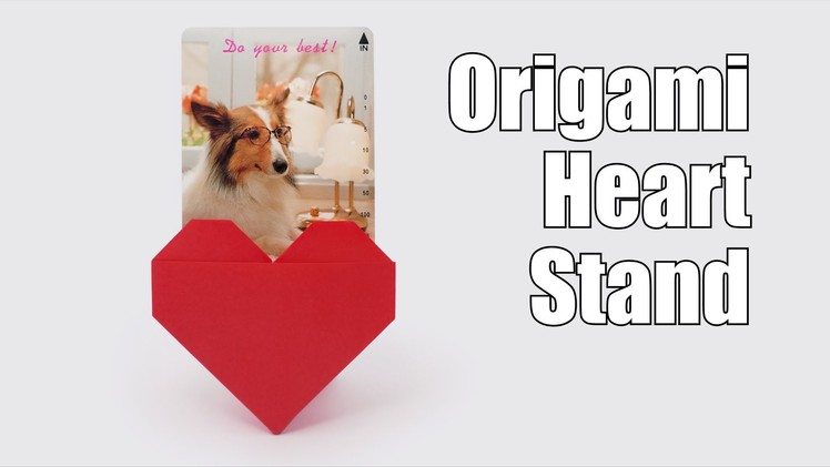 Origami Heart Stand (Jo Nakashima) - Mother's Day