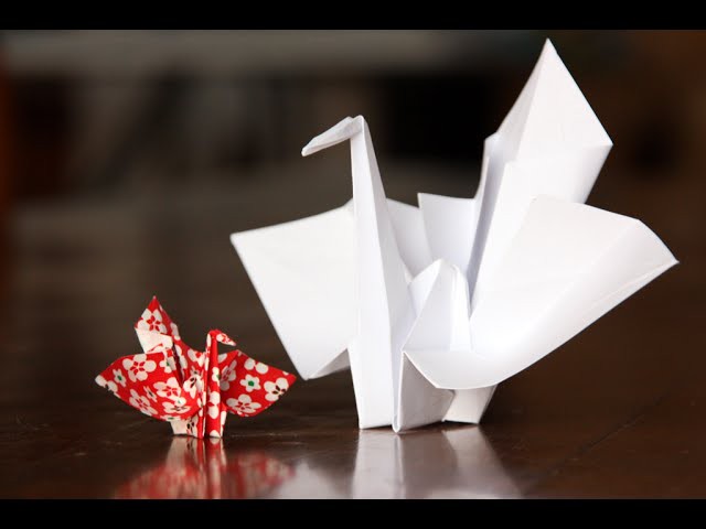 Origami - Kotobukizuru: La Grue Cérémonielle [Senbazuru]
