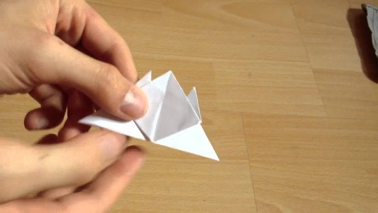 Origami Krebs selber falten - Origami Krebs selber machen - Anleitung