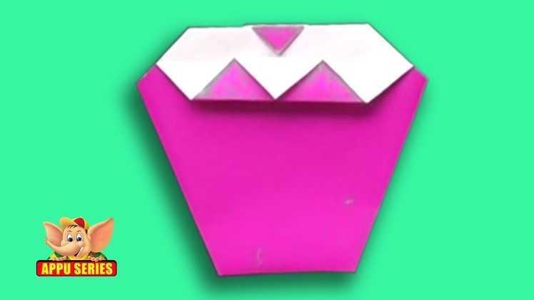 Origami - Let's learn to make a Cup Cake (HD)