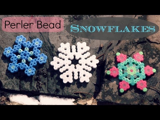 Perler Bead SNOWFLAKE - How To