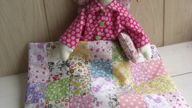 Sew a Patchwork Blanket for a Doll - DIY Crafts - Guidecentral