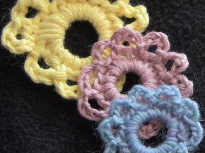 Simple and Pretty Crochet Flower