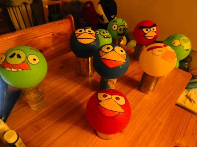 Angry birds DIY birthday projects