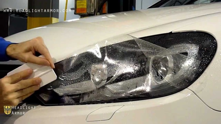 Clear Headlight Protection Tint Film Kit DIY - Volkswagen Golf R - Headlight Armor