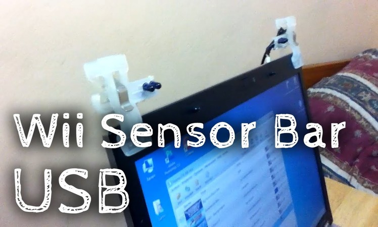 Cómo hacer una Barra Sensora USB para Wii (Diy Usb Wii Sensor Bar)
