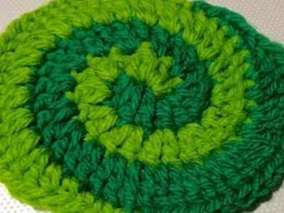 Crochet a Beautiful Two Color Spiral Pattern - DIY  - Guidecentral