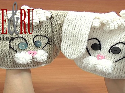 Crochet Bunny Hat Tutorial 1 Part 1 of 3  Crochet sombrero del conejito