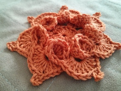 Crochet flower 16