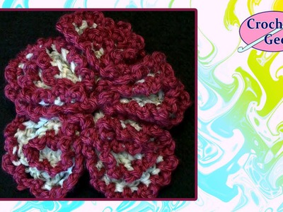 Crochet Geek - Crochet  Spherical Flower Crochet Geek