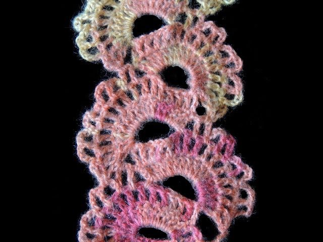Crochet : Punto Entrelazado # 5
