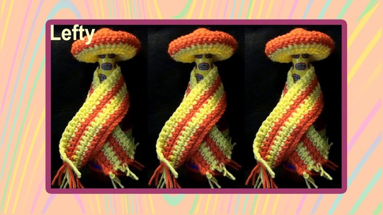 Crochet Sombrero & Cape for Louisiana Hot Sauce - Left Hand Version Crochet Geek