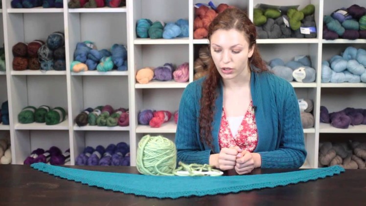 Crocheting a Slipped-Stitch Shawl : Crochet Stitches & Techniques