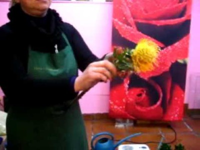 Curso de arte floral Fernanda Penides - Ramo de orquideas